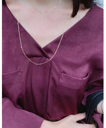 ネックレス着用 | ネックレス