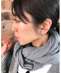 ピアス着用 pina713 | ピアス(両耳用)