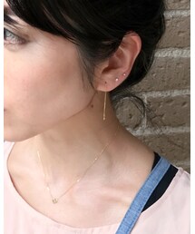ネックレス＆ピアス着用 | ネックレス