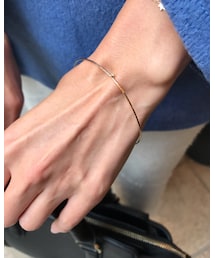 two ply caviar diamond bangle 着用 | バングル/リストバンド