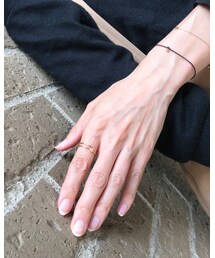 ld943&ld927 リング、ld65s&ld401 ブレスレット着用 | リング