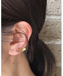 pina346 & two ply591 ピアス着用 | ピアス（片耳用）