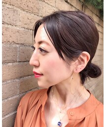 ld297-5.5 フープピアス 着用 | ピアス（両耳用）