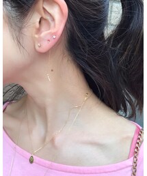 ld804チャーム、939ピアス、 pina317&381ピアス着用 | ネックレス