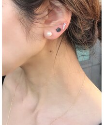 pinacoteca 743 & two ply 362ピアス着用 | ピアス(両耳用)