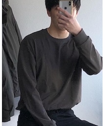 UNIQLO | ヒートテックコットンクルーネックT(Tシャツ/カットソー)