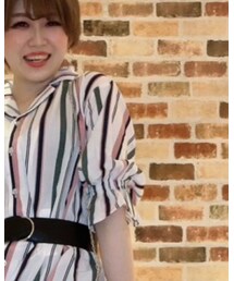 shawty | シャツワンピース