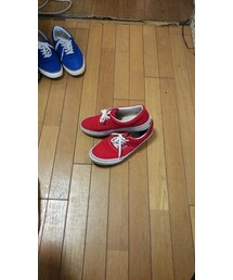 VANS | 赤ローテクスニーカー(スニーカー)