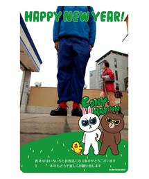 青👕 | 🎍新年明けましておめでとうございます！本年もよろしくお願いいたします！平成27年元旦。(ニット/セーター)