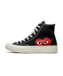 PLAY COMME des GARCONS | Play Converse Chuck Taylor All Star '70 High (Black)(スニーカー)