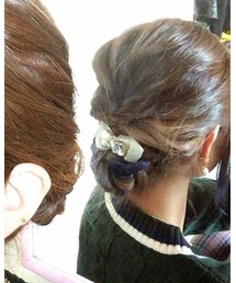 ヘアアレンジ | バレッタ/ヘアクリップ