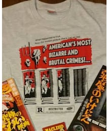texas chainsaw massacre | 悪魔のいけにえ　公開40周年記念Tシャツ(Tシャツ/カットソー)