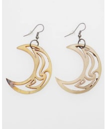 チャイハネ | スカシホーンピアス(ムーン)(ピアス（両耳用）)