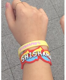 SHISHAMO | SHISHAMOのラバーブレス🐟(ブレスレット)