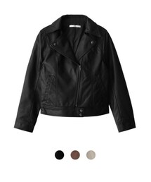 GRL | レザージャケット💣(ライダースジャケット)