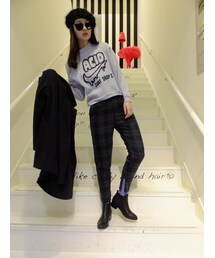 チェックパンツ(その他パンツ)