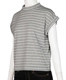 GU | ハイネックTシャツ(Tシャツ/カットソー)