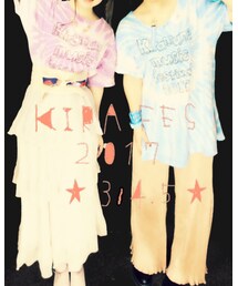 2日目Tシャツコーデ❤ | その他