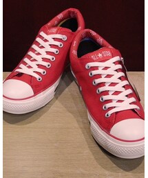 CONVERSE | US限定 ALL STAR STREET FAT Low  (紐を白→赤)(スニーカー)