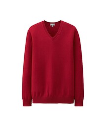 UNIQLO | エクストラファインメリノVネックニット(ニット/セーター)