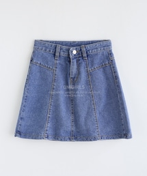 아일랜드블루 데님스커트(デニムスカート)