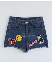 원츄 데님숏팬츠(デニムパンツ)