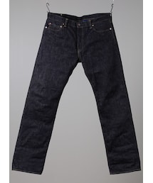 桃太郎ジーンズ | 14.7oz特濃セルビッチデニムタイトストレート（ZIP)日本製 桃太郎ジーンズ(デニムパンツ)