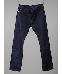 桃太郎ジーンズ | (G004-MZK)14.7ozクラシックインディゴスリムテーパード(ZIP)日本製 桃太郎ジーンズ 銅丹(36インチ)(デニムパンツ)