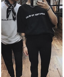 FONE×ADDICTED TO BLACK | Tシャツ/カットソー