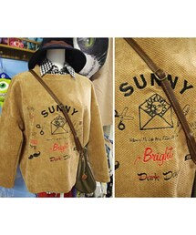 VINTAGE | 毛呢刺繡衫(その他トップス)