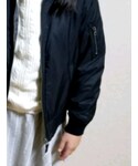 UNIQLO(ユニクロ)の「ジャケット/アウター(MA-1)」