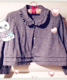 ♡ | ショートダンガリーJKT(デニムジャケット)