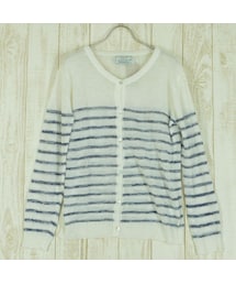 Wordtrobe | 麻100％ボーダーカーディガン(カーディガン/ボレロ)