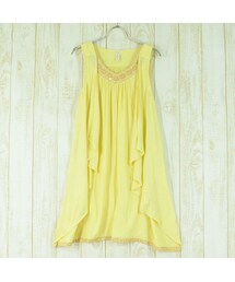 Wordtrobe | レーヨン×ビーズ刺繍チュニック(チュニック)