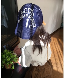 DENIM DUNGAREE | キャップ