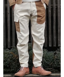 NIRAME.CO | 二世帯住宅ぱんつ　（白デニム）(デニムパンツ)