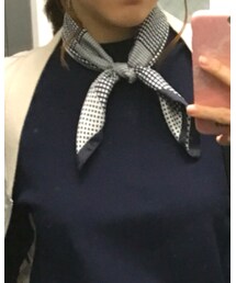 VINTAGE | 古着屋で数年前に購入したスカーフ。(ストール/ショール)