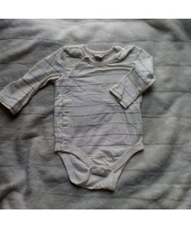 babyGAP | babygapボーダーロンパース(Tシャツ/カットソー)