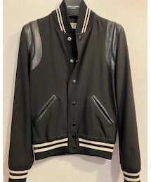 SAINT LAURENT PARIS | SAINTLAURENT Teddy Jacket(スタジャン)
