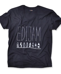 EDIJAM | surfbords tee /NAVY(Tシャツ/カットソー)