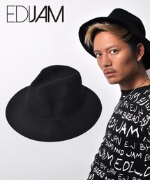 EDIJAM | ツバ広ハット(ハット)