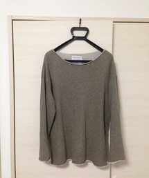 URBAN RESEARCH | 茶ボーダーネックT(Tシャツ/カットソー)