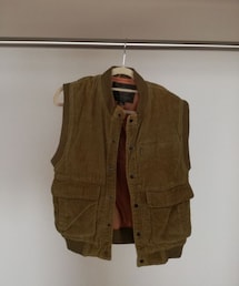 used | コーデュロイベスト(ベスト)