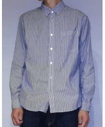 GU | ストライプシャツ(シャツ/ブラウス)