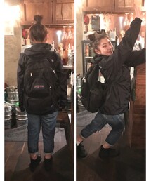 S P Guest ❤️ | みっちゅさん！研修行くから大きいリュック貸して🙏で、貸したジャンスポ❤️笑 何回見てもかわいーな。あ、バックパックやで？れん❤️(常連さんw)(その他)