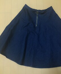 GU | デニムスカート(デニムスカート)