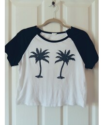 GARAGE | B&W Palm tree tshirt(トップス)