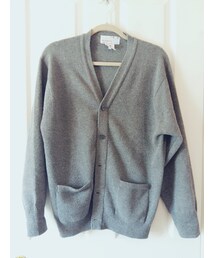 雪花 | Grey lamb wool cardigan(トップス)