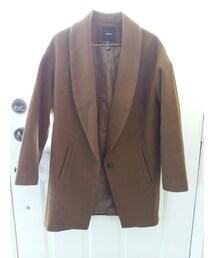 FOREVER 21 | Brown coat(チェスターコート)