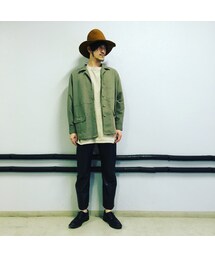 ホワイトスタッグ　シャツブルゾン(シャツ/ブラウス)